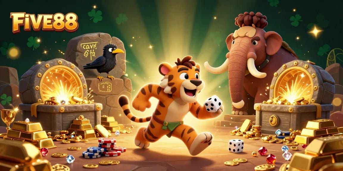 Join the thrilling action at FIVE88 and enjoy a vibrant casino experience filled with treasures and excitement.