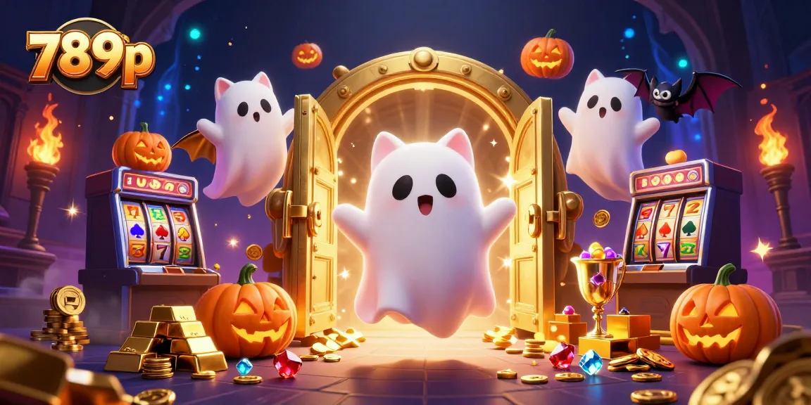 Engage with 789p to discover thrilling jackpots in a vibrant haunted casino setting.