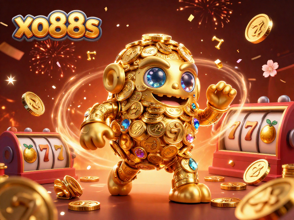 Experience the thrill of xo88s with a vibrant casino scene featuring stunning 3D elements.