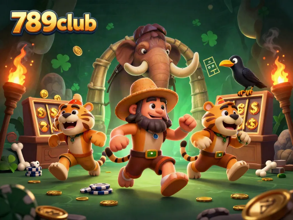 Win big at 789club with our unique caveman casino featuring thrilling slot games and vibrant characters.