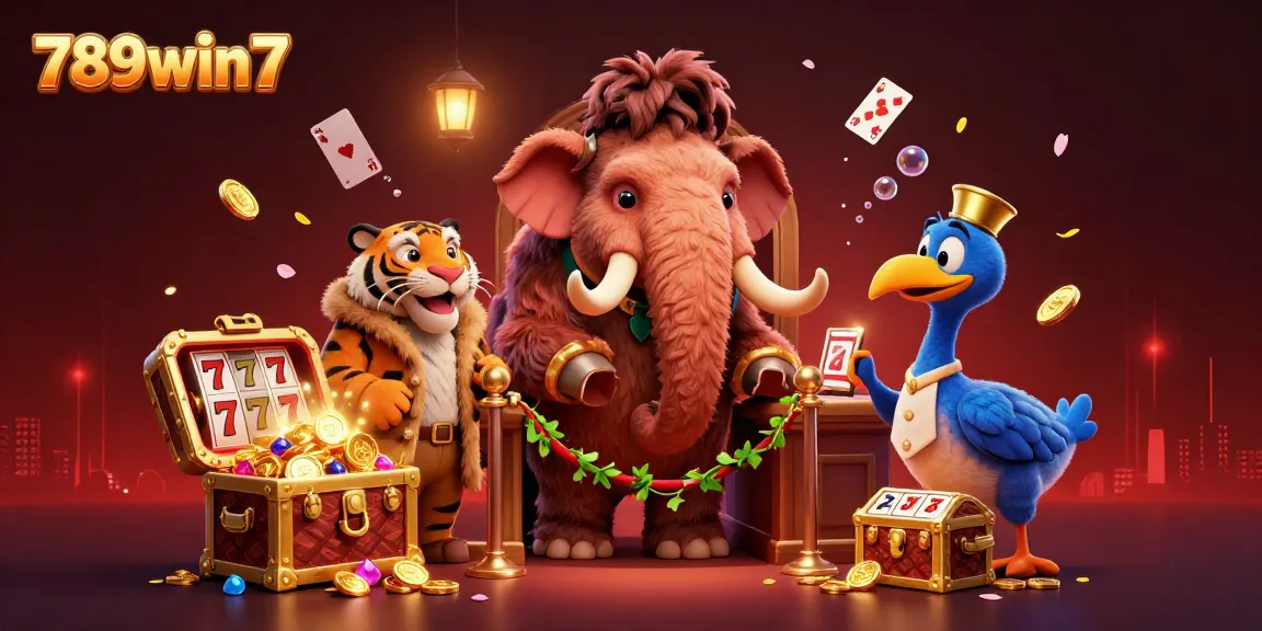 Engage with 789win7's vibrant casino scene featuring charismatic characters and exciting gaming elements.