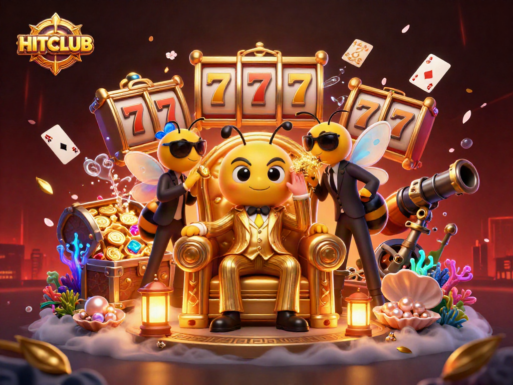 Spin to win with HITCLUB's thrilling jackpot games and vibrant casino atmosphere.