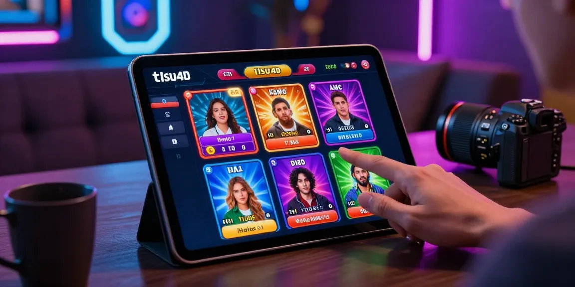 Pengalaman tisu4d di platform taruhan digital, pengguna mengeksplorasi opsi dengan antarmuka menarik.