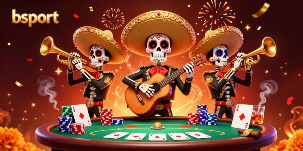 Experience thrilling poker action with the vibrant bsport mariachi scene, brimming with energy.