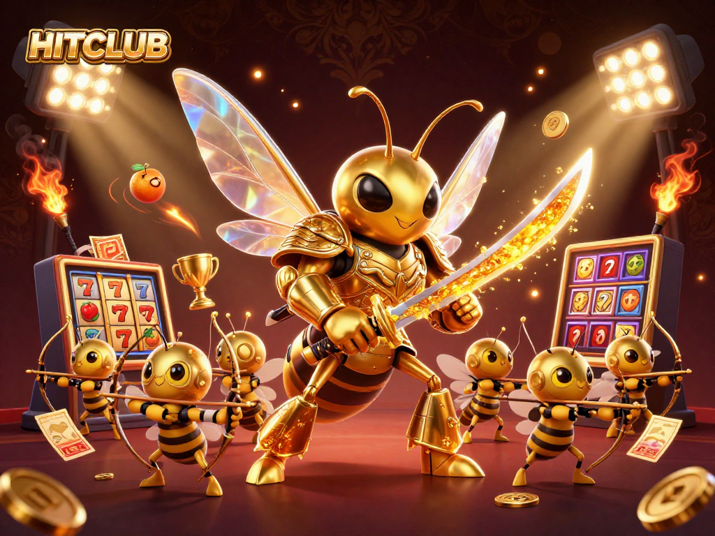 Engage in thrilling gameplay with HITCLUB's vibrant casino adventure featuring dynamic 3D characters.