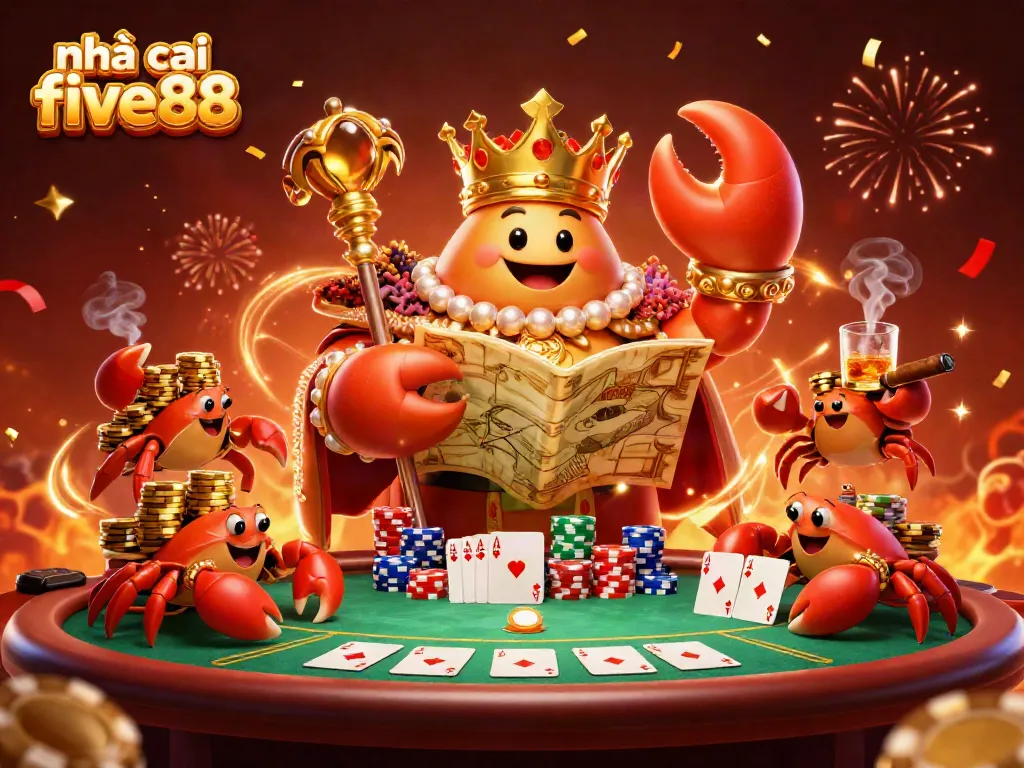 Experience the excitement at nhà cái five88 with a dynamic casino scene filled with treasures and energy.