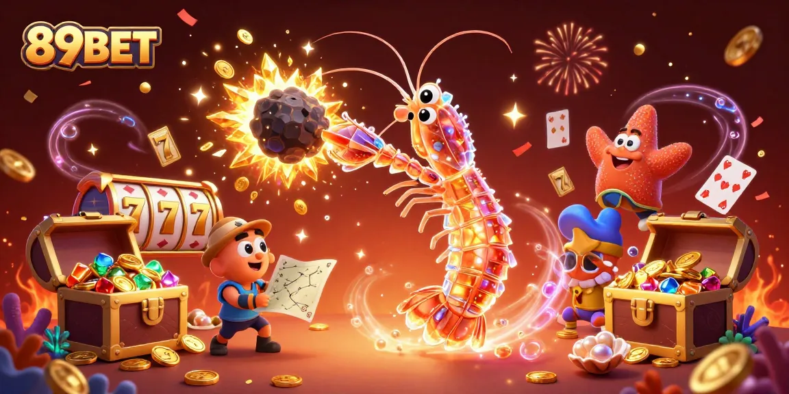 Win big with exciting gameplay at 89BET, featuring a vibrant 3D casino adventure.