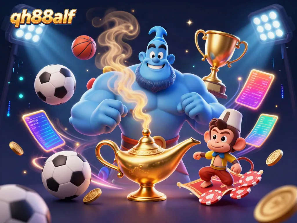 Engage with qh88alf's exciting casino adventure featuring dynamic gambling elements and magical characters.