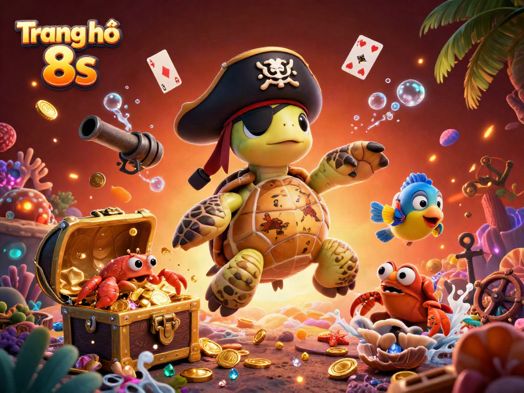 Experience exhilarating gaming action at Trang chủ 8s with vibrant underwater casino adventure elements.