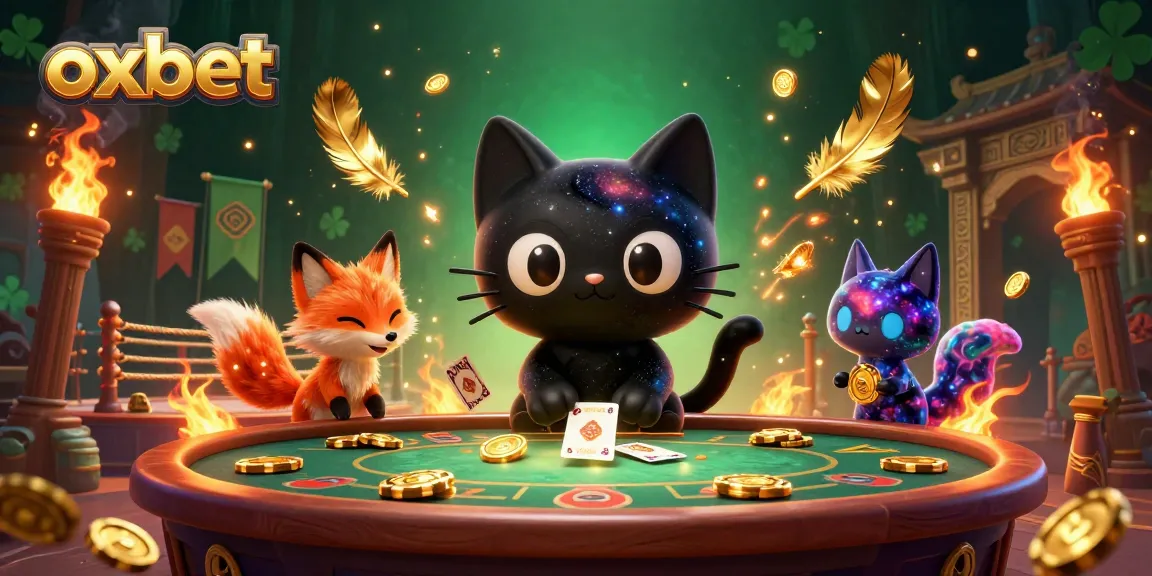 Experience the thrill of gameplay with OXBET in a vibrant cosmic casino atmosphere.