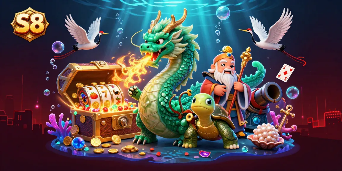 Experience thrilling slots action at S8 with vibrant characters and jackpot excitement.