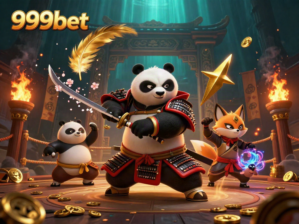 Engaging 3D illustration showcasing 999bet's exciting characters and vibrant casino elements.