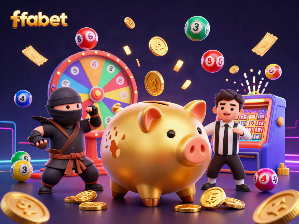 Experience the thrilling action of fabet with animated casino characters, vibrant game elements, and dynamic gameplay.