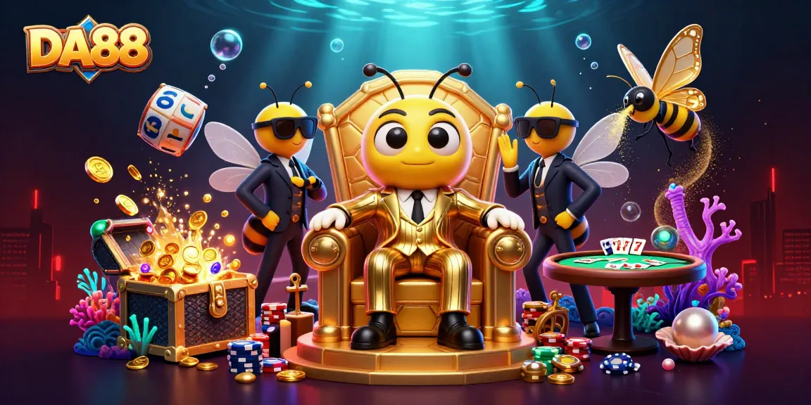 Experience thrilling gameplay strategies with DA88 in a vibrant casino scene.