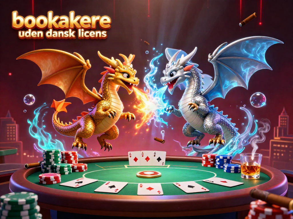 Experience thrilling action with bookmakere uden dansk licens amid majestic dragons and poker elements.