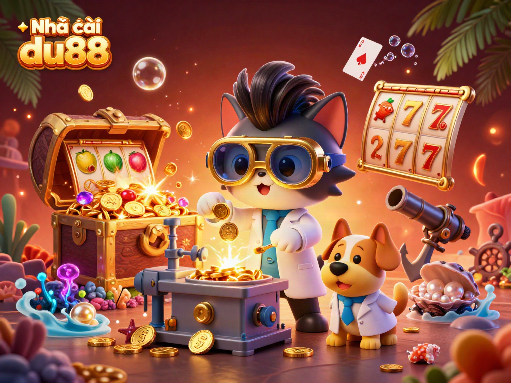 Experience excitement at Nhà cái du88 with slot reels and a fantastic dynamic gaming scene.