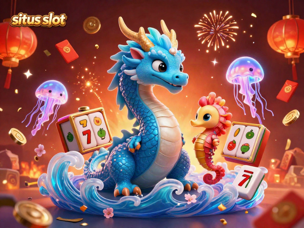 Experience winning moments at situs slot with vibrant slot reels and enchanting characters!