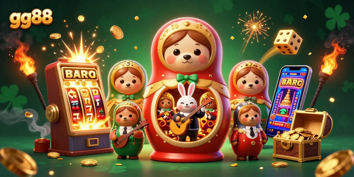 Experience thrilling wins with gg88 in this vibrant, dynamic casino scene featuring exciting game elements.
