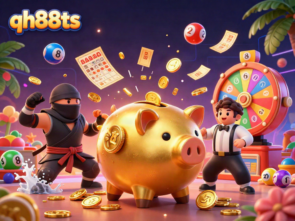 Experience thrilling gameplay at qh88ts with vibrant characters and dynamic casino elements.