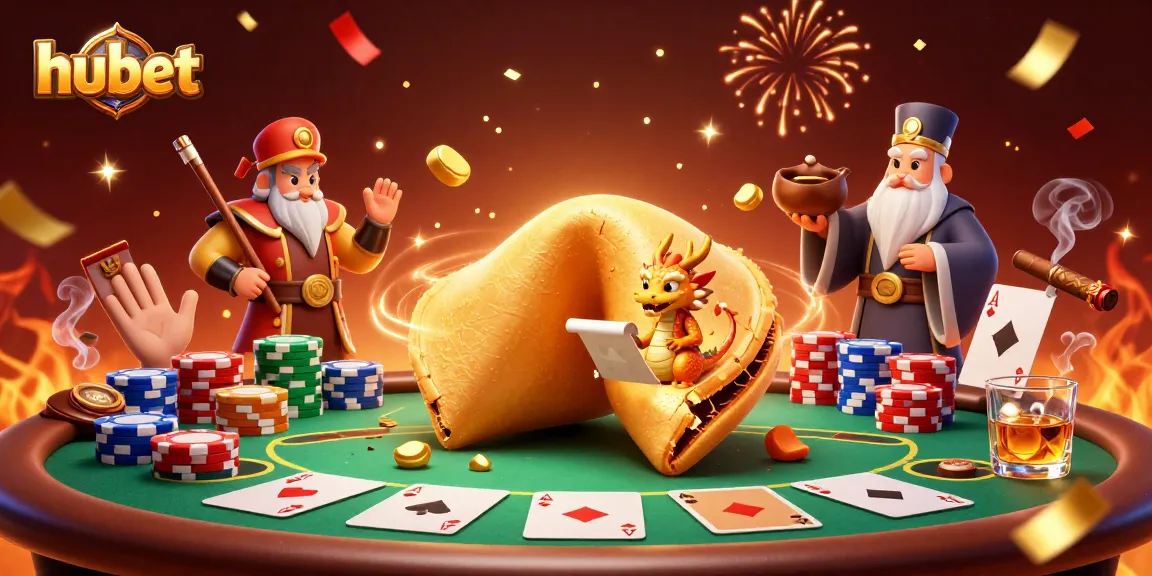 Experience thrilling action at hubet with a vibrant poker scene filled with symbolism and energy.