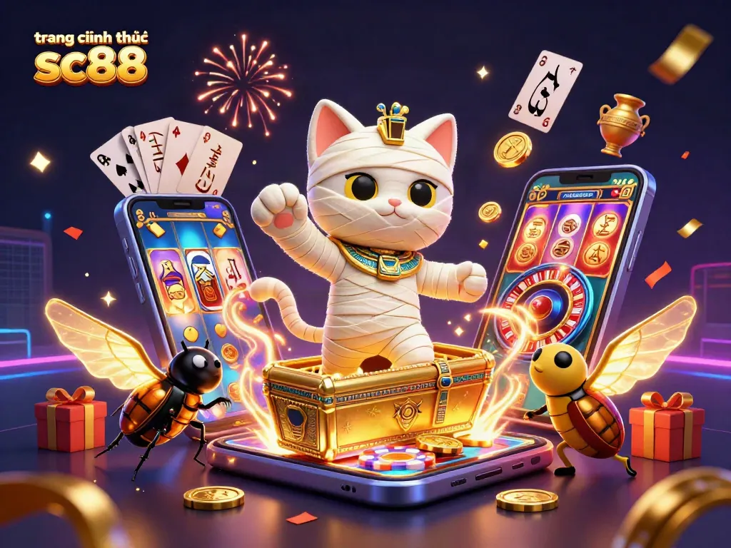 Experience the thrilling gameplay at trang chính thức sc88 with a mystical Egyptian theme.