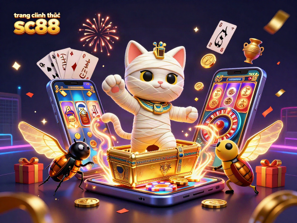 Experience the thrilling gameplay at trang chính thức sc88 with a mystical Egyptian theme.