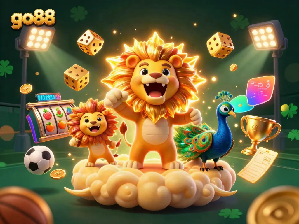 Experience the excitement of go88 with the roaring sun lion and animated casino games.