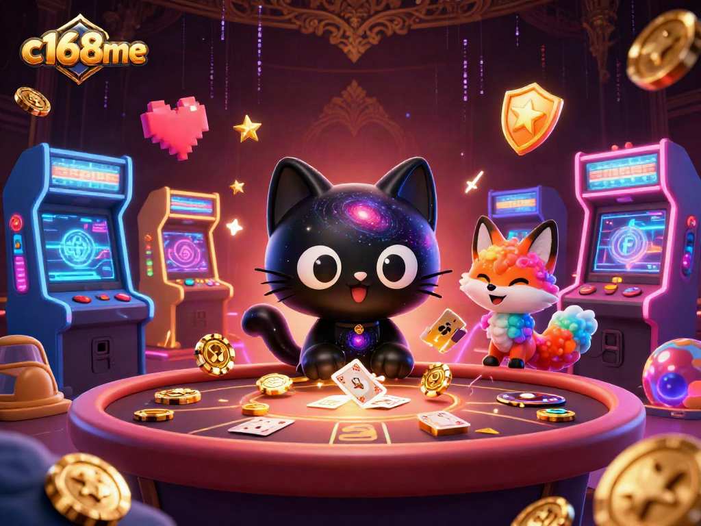 C168me tạo nên một bàn casino đầy màu sắc với các nhân vật thú vị, thu hút hàng chục chip vàng