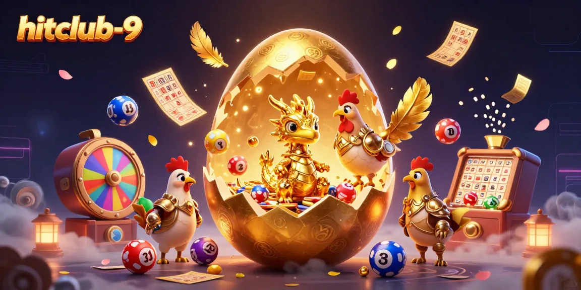 Engage in exciting gameplay with hitclub-9 showcasing a golden dragon and casino-themed elements.