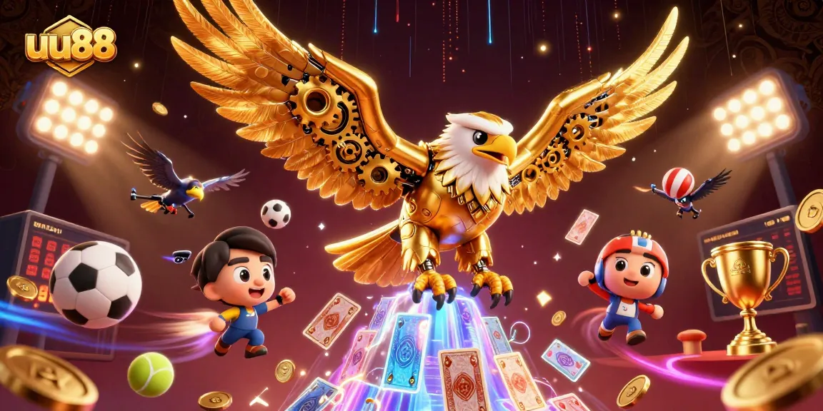 Experience the thrill of uu88 betting with vibrant gaming action and detailed 3D elements.