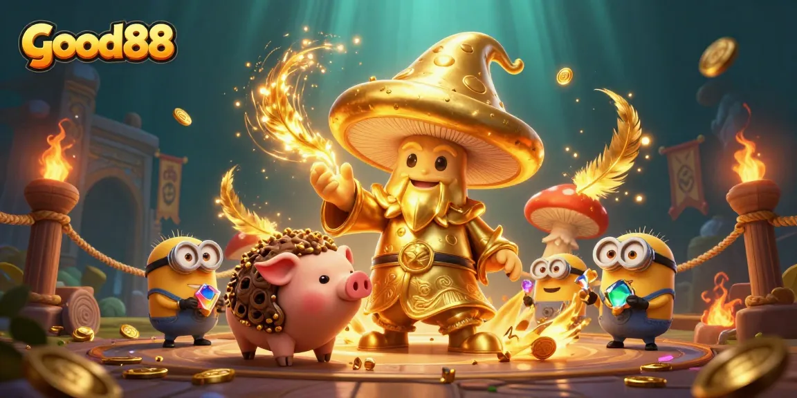 Immerse in the golden world of good88, where magical treasures and adventures await.