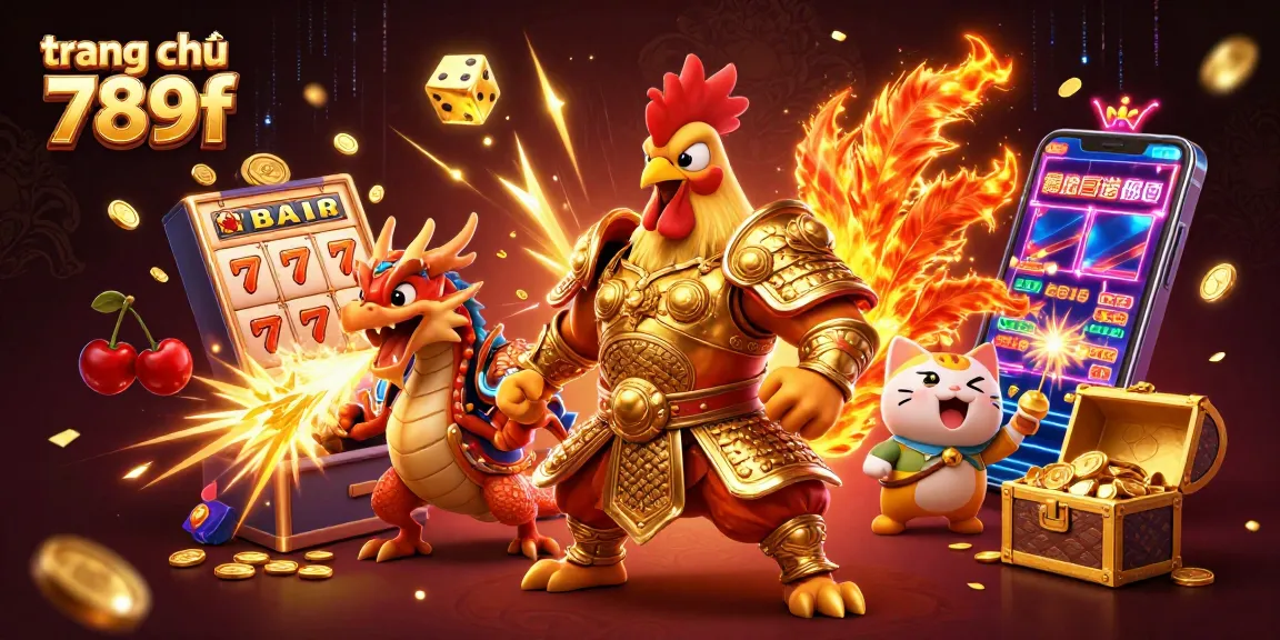 Experience the thrill of winning at trang chủ 789f with an action-packed casino scene featuring dynamic gaming elements.