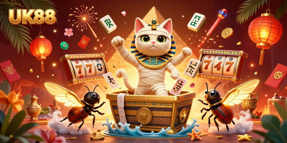 Engage with UK88's thrilling slots featuring vibrant characters, dynamic gameplay, and golden rewards.