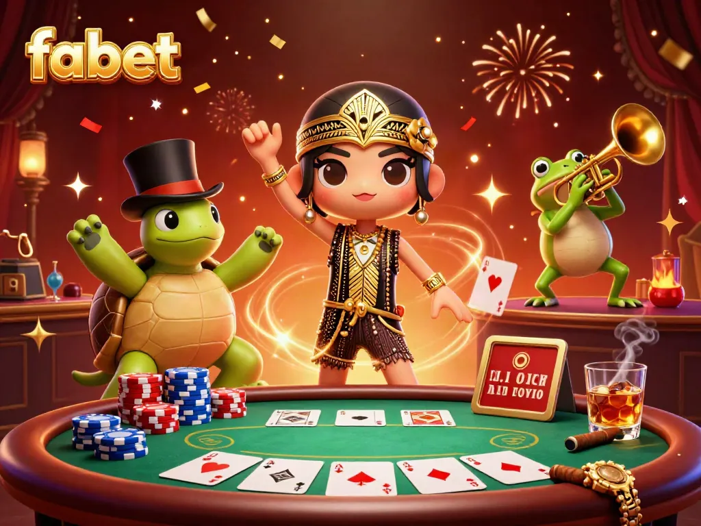 Experience the thrill of fabet with vibrant characters and rich casino elements in a lively speakeasy scene.