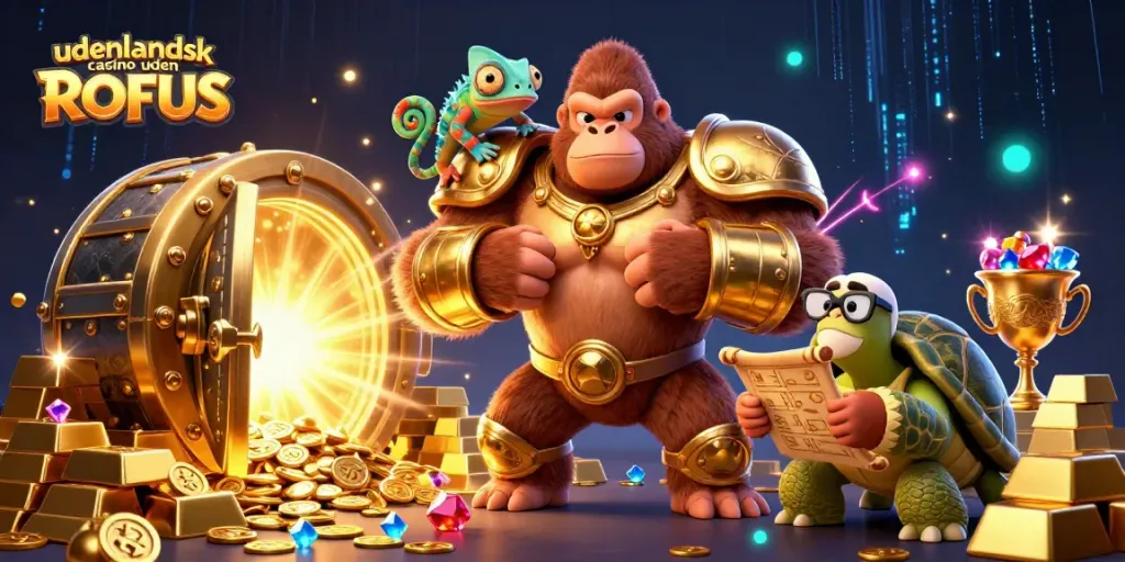 Experience the thrill of udenlandsk casino uden ROFUS with vibrant characters and rich casino treasures.