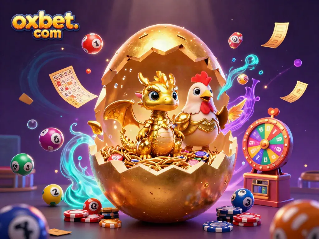 Experience vibrant gaming at oxbet. com with a golden dragon and exciting casino elements.