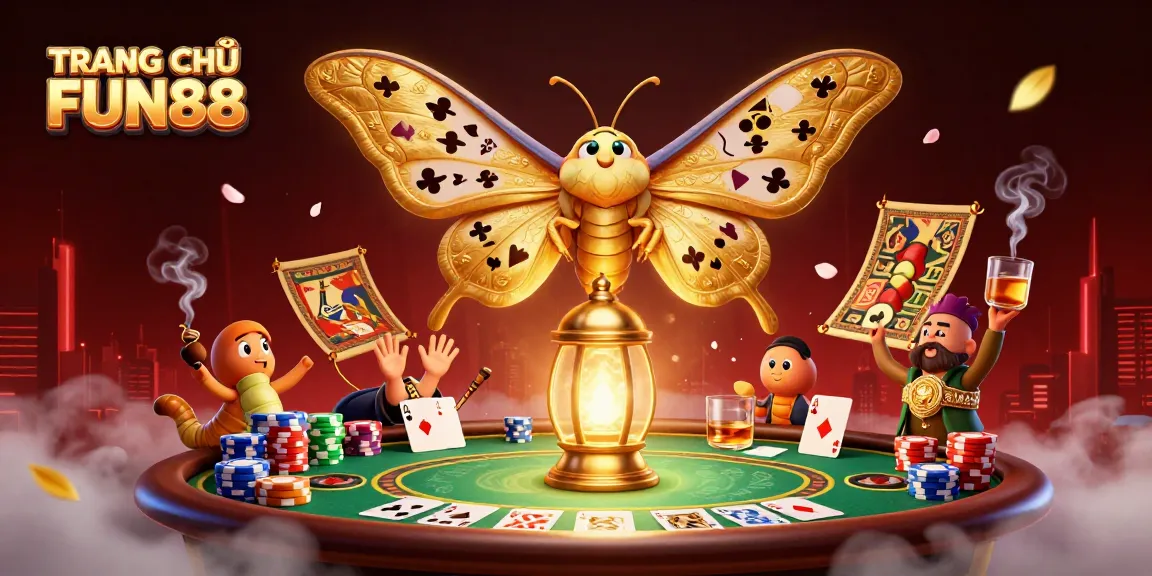 Engage with TRANG CHỦ FUN88 as you explore thrilling poker scenes enriched with vibrant casino elements.