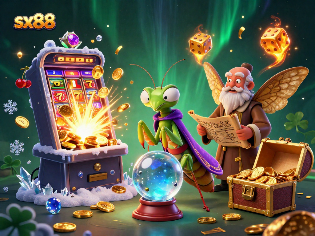 Win big at sx88 with a mystical fortune teller and a magical 3D casino adventure